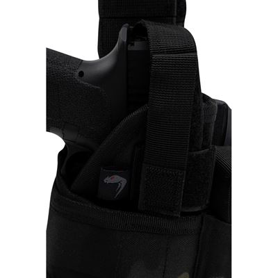 Etui pistoletowe regulowane UNI STEHENNÍ VCAM BLACK
