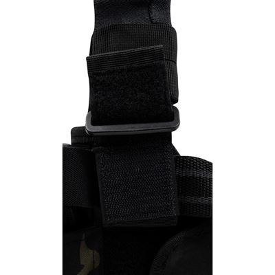 Etui pistoletowe regulowane UNI STEHENNÍ VCAM BLACK