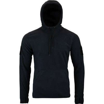 Bluza z kapturem FLEECE CZARNA