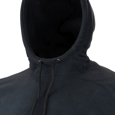 Bluza z kapturem FLEECE CZARNA