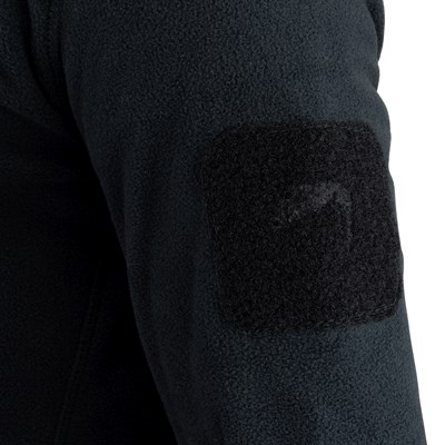 Bluza z kapturem FLEECE CZARNA