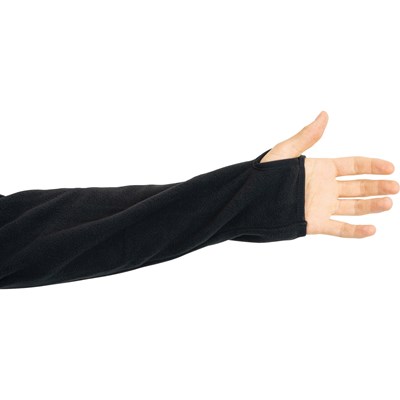 Bluza z kapturem FLEECE CZARNA
