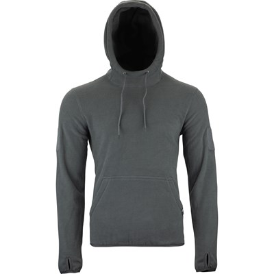 Bluza kangurka z kapturem FLEECE Titanium GREY