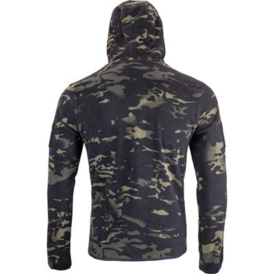 Bluza kangurka z kapturem FLEECE VCAM BLACK