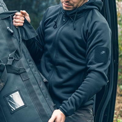 Bluza polarowa STORM CZARNA