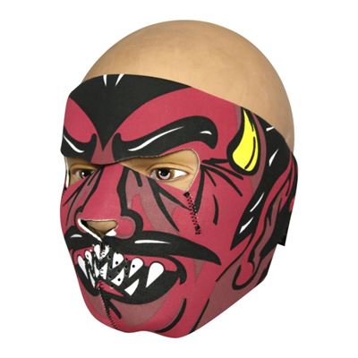 Maska pełnotwarzowa NEOPREN 3 mm DEVIL
