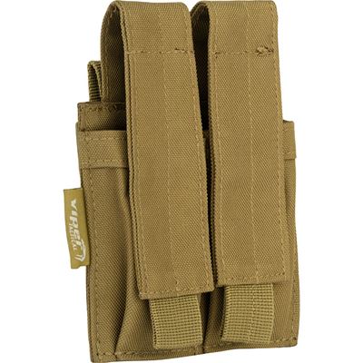 Kabura na 2 magazynki pistoletowe COYOTE
