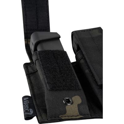Torba na 2 magazynki do pistoletu VCAM BLACK