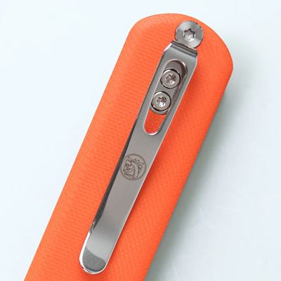 Nóż CORGI z gładkim ostrzem ORANGE
