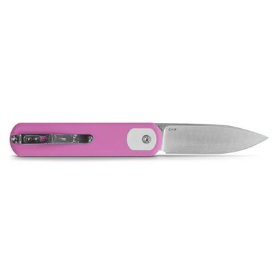 Nóż CORGI z gładkim ostrzem PINK
