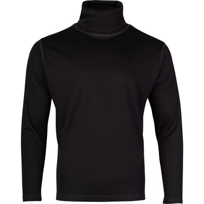 Koszulka TACTICAL ROLLNECK z długim rękawem CZARNA