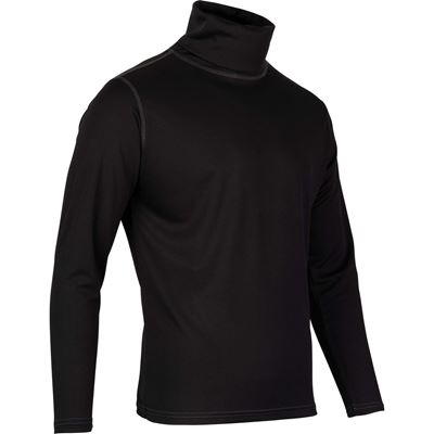 Koszulka TACTICAL ROLLNECK z długim rękawem CZARNA