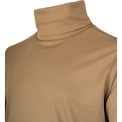 Koszulka TACTICAL ROLLNECK z długim rękawem COYOTE