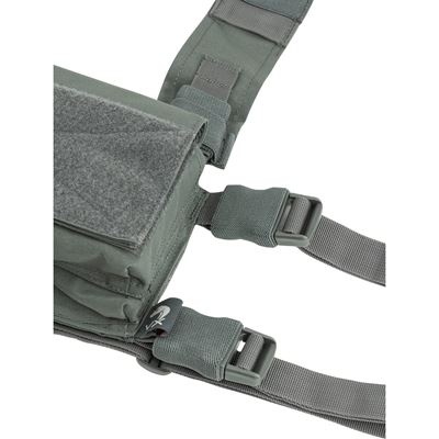 Kamizelka taktyczna CHEST RIG VX BUCKLE Titanium SZARA