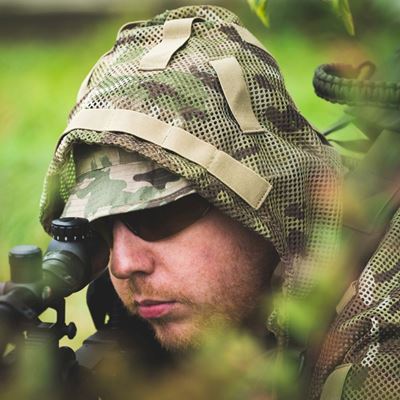 Osłona kamuflażowa CONCEALMENT dla strzelców CAMO