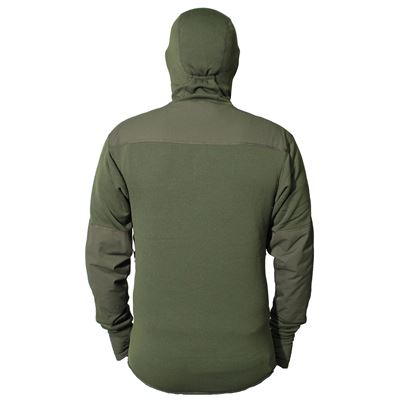 Kurtka z kapturem SNEAKER Polartec® alpine green