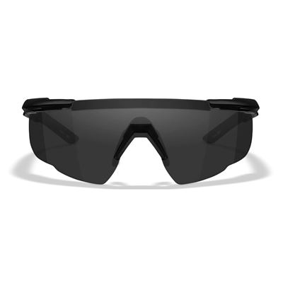 Okulary strzeleckie SABER ADVANCED BLACK ramka szkło SMOKED