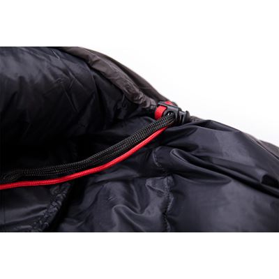 Śpiwór puchowy VIKING 600 BLUE-BLACK rozmiar 195cm LEWY