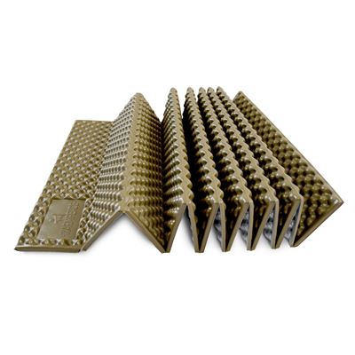 Mata piankowa składana CIRRUS Regular khaki/aluminiowa