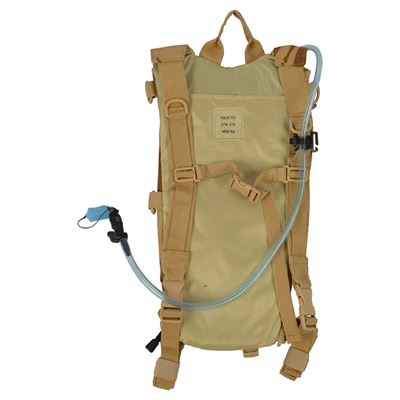 Torba nawadniająca AQUA-TEX wraz z 2-litrowym workiem DPM DESERT
