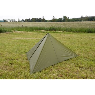 Lekka płachta nylonowa 3x3m SHELTER GREEN