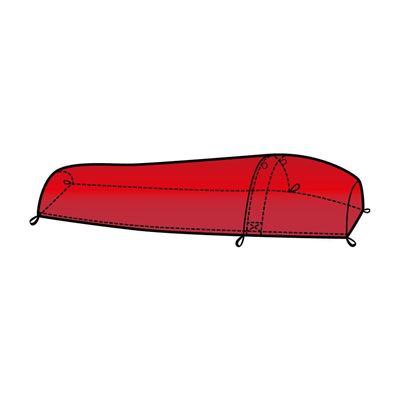 Torba ratunkowa dla jednej osoby SURVIVAL BAG SINGLE RED