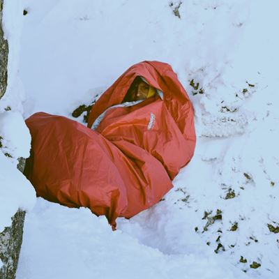 Torba ratunkowa dla jednej osoby SURVIVAL BAG SINGLE RED