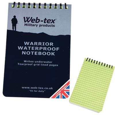 Wodoodporny notatnik web-tex 10x15cm