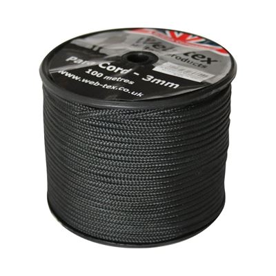 Przewód PARA ø 3 mm / 100 m CZARNY
