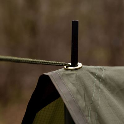 Telescoping Web-Tex tent pole