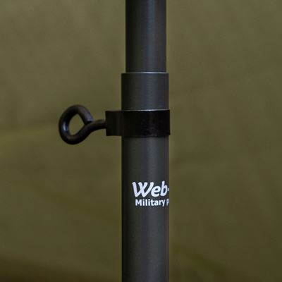 Telescoping Web-Tex tent pole