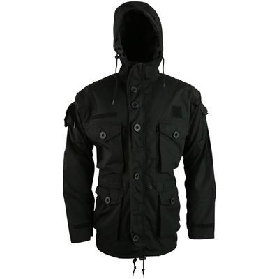 Długa kurtka SMOCK SAS-style CZARNA