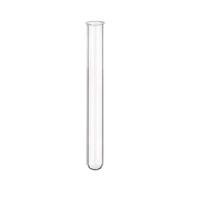 Szklana tuba z okrągłym dnem 16cm / 15mm
