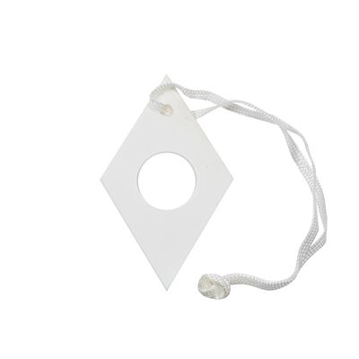 Stempel sortujący biały diament z otworem nr 6 / 140 szt