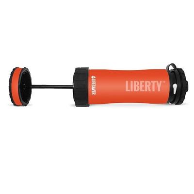 Butelka filtrująca LIFESAVER LIBERTY POMARAŃCZOWA