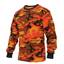 Koszulka z długim rękawem ORANGE CAMO