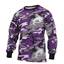 Koszulka z długim rękawem VIOLET CAMO