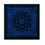 Szalik 55 x 55 cm TRAINMEN BLACK-Blue
