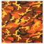 Szalik 55 x 55 cm SAVAGE ORANGE CAMO
