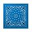 Szalik JUMBO TRAINMEN / WESTERN duży BRIGHT BLUE