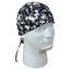 Chusta HEADWRAP z czaszkami CZARNA