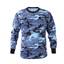 Koszulka z długim rękawem SKY BLUE CAMO