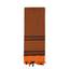 Szalik SHEMAGH 105 x 105 cm ORANGE-BLACK