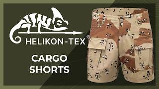 Youtube - Szorty HELIKON CARGO rip-stop stretch - Military Range