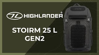 Youtube - Plecak HIGHLANDER STOIRM 25 L - Military Range