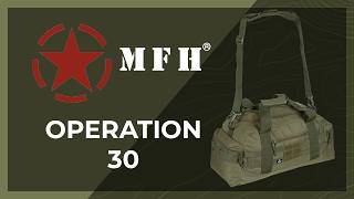 Youtube - Torba transportowa z paskiem MFH OPERATION 30 - Military Range