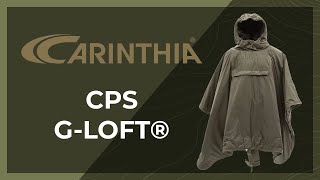 Youtube - Ponczo ocieplane CARINTHIA CPS G-LOFT® - Military Range
