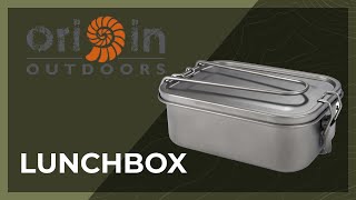 Youtube - ORIGIN OUTDOORS LUNCHBOX - Zasięg wojskowy